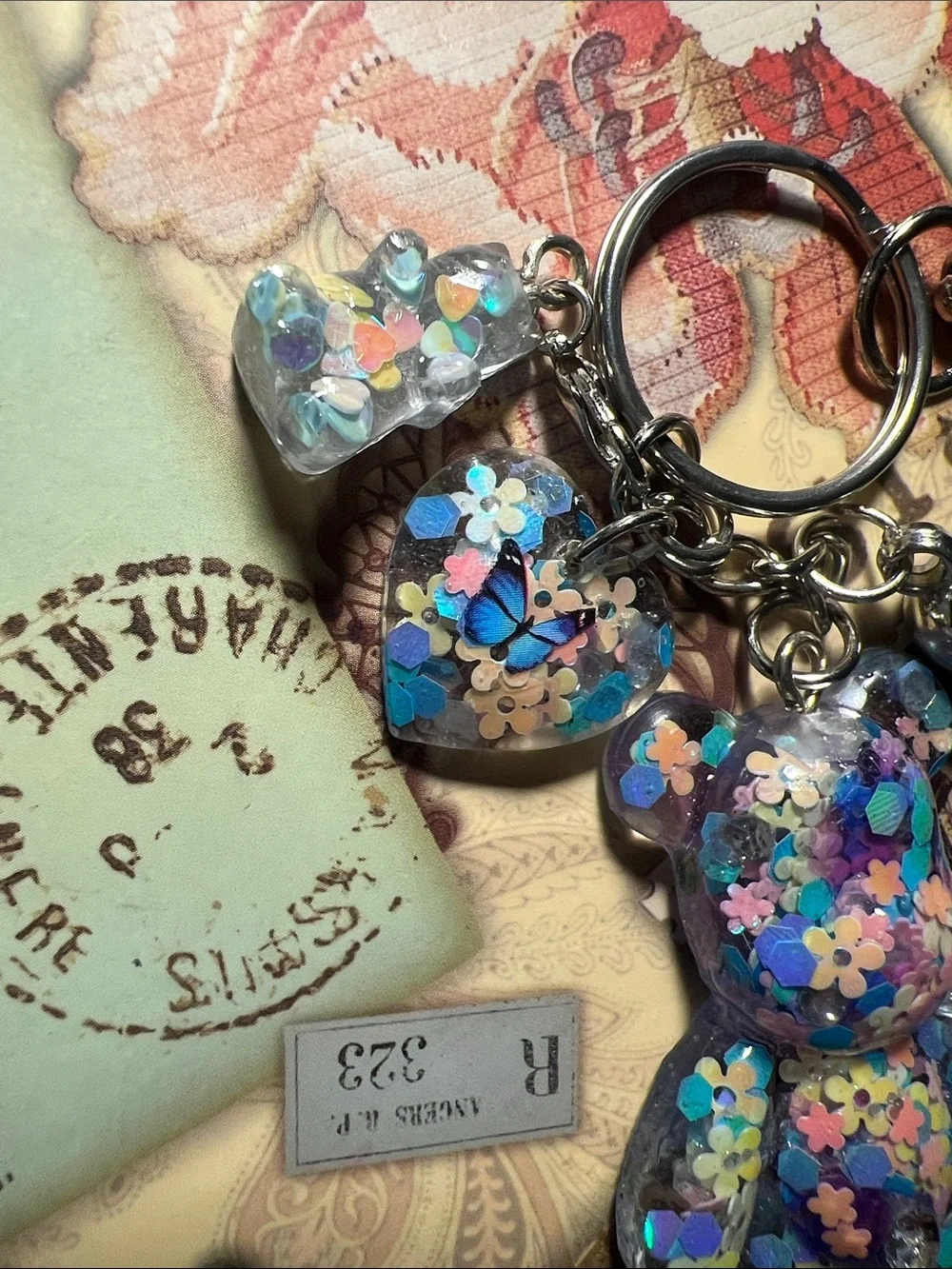 Hand Crafted shiny resin